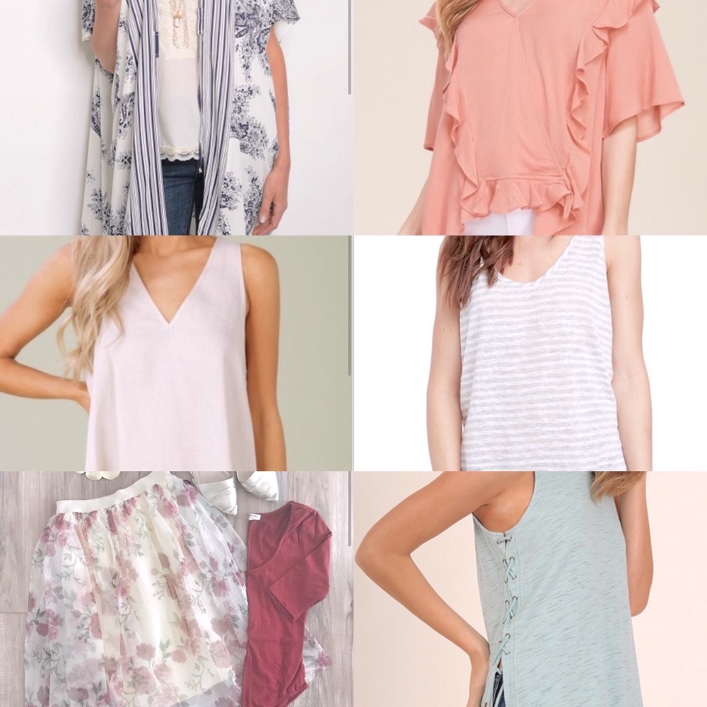 6 PIECE BUNDLE - SMALL